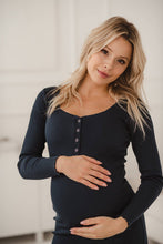 Lade das Bild in den Galerie-Viewer, Umstandskleid Tummy - Navy
